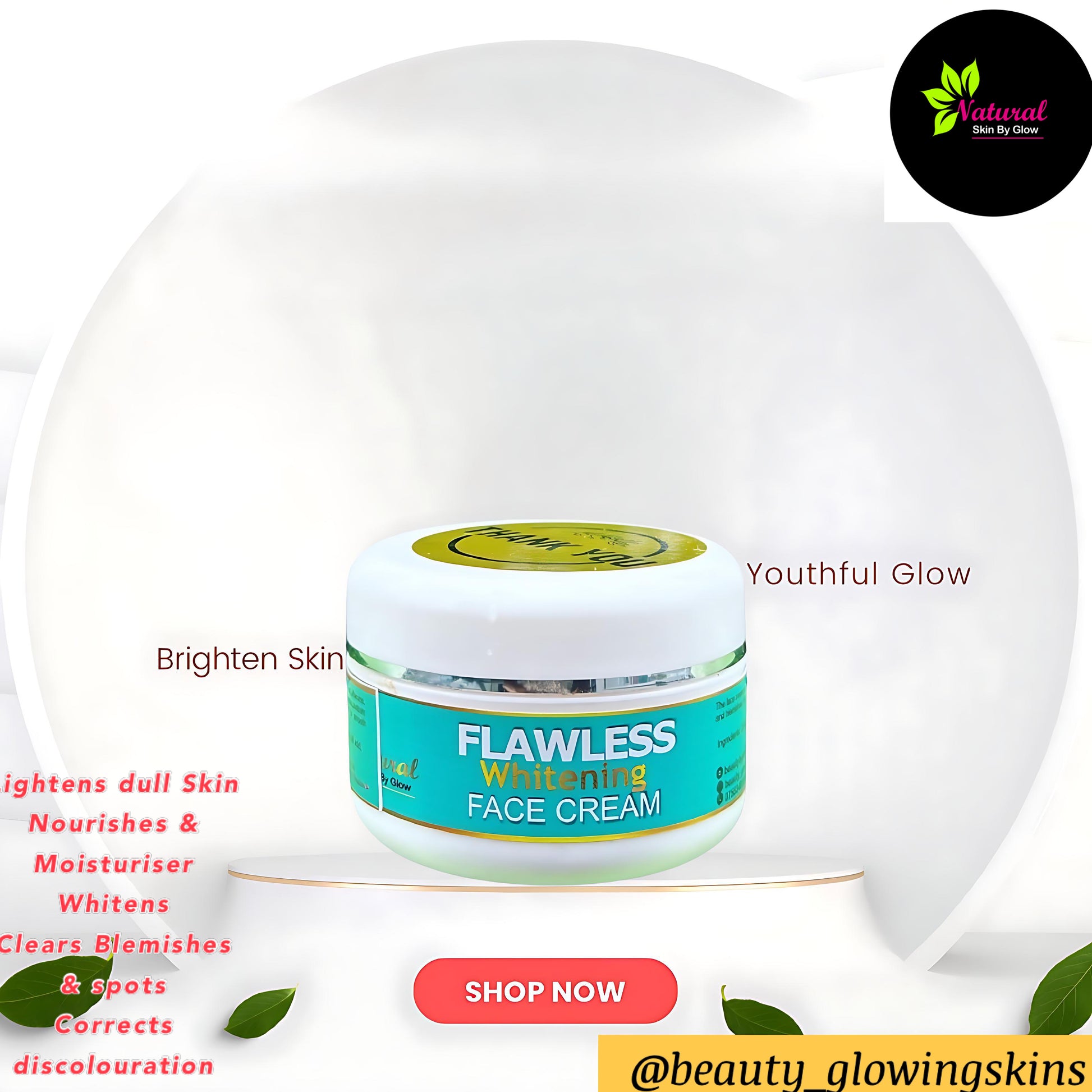 Flawless White Face Cream - NaturalSkinGlow