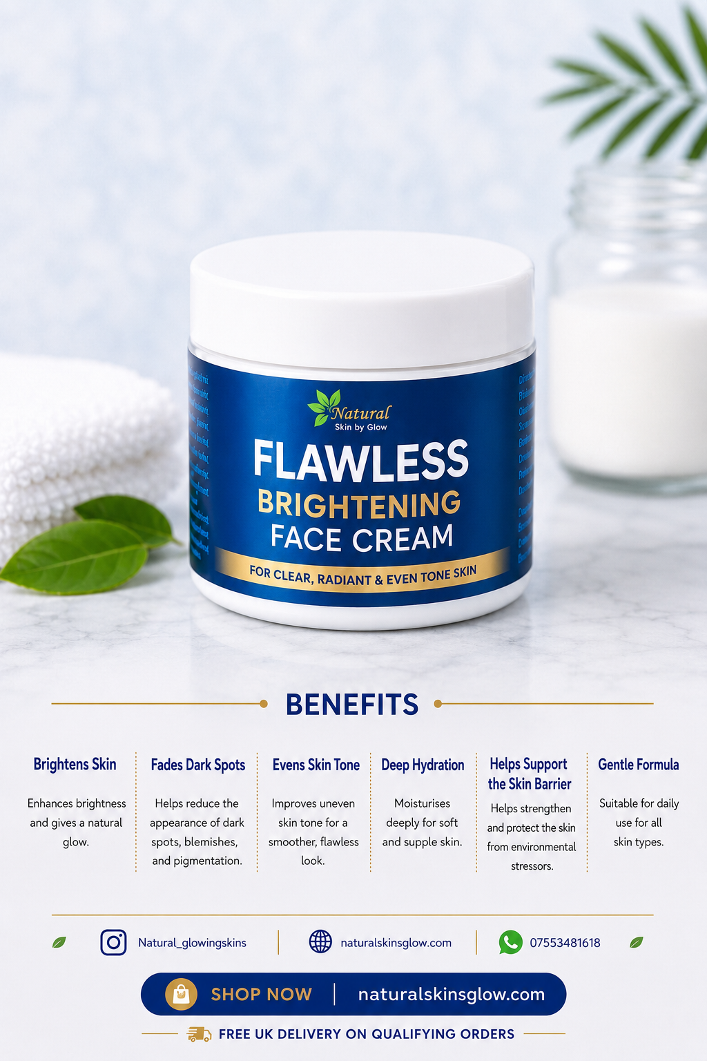 Flawless White Face Cream