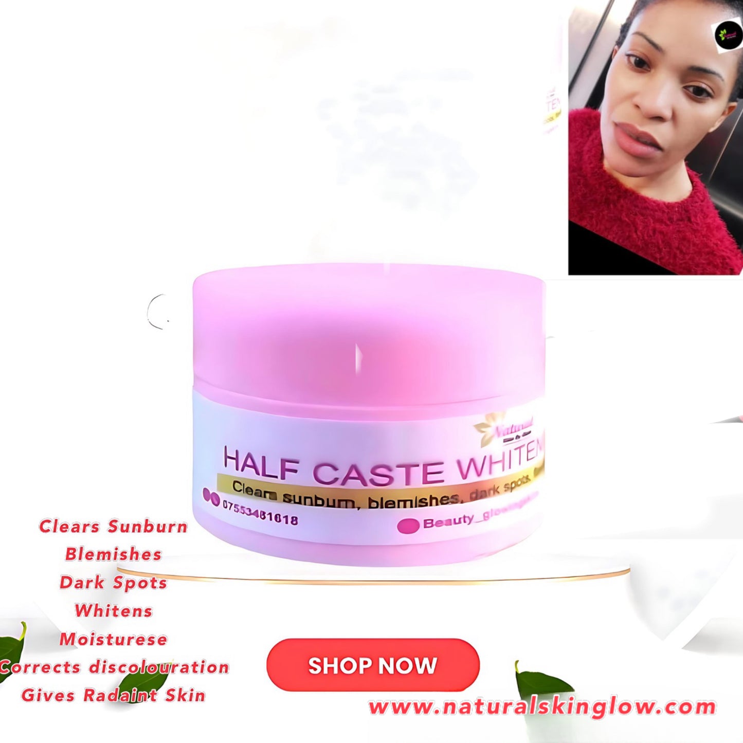 Halfcast Whitening Set - NaturalSkinGlow