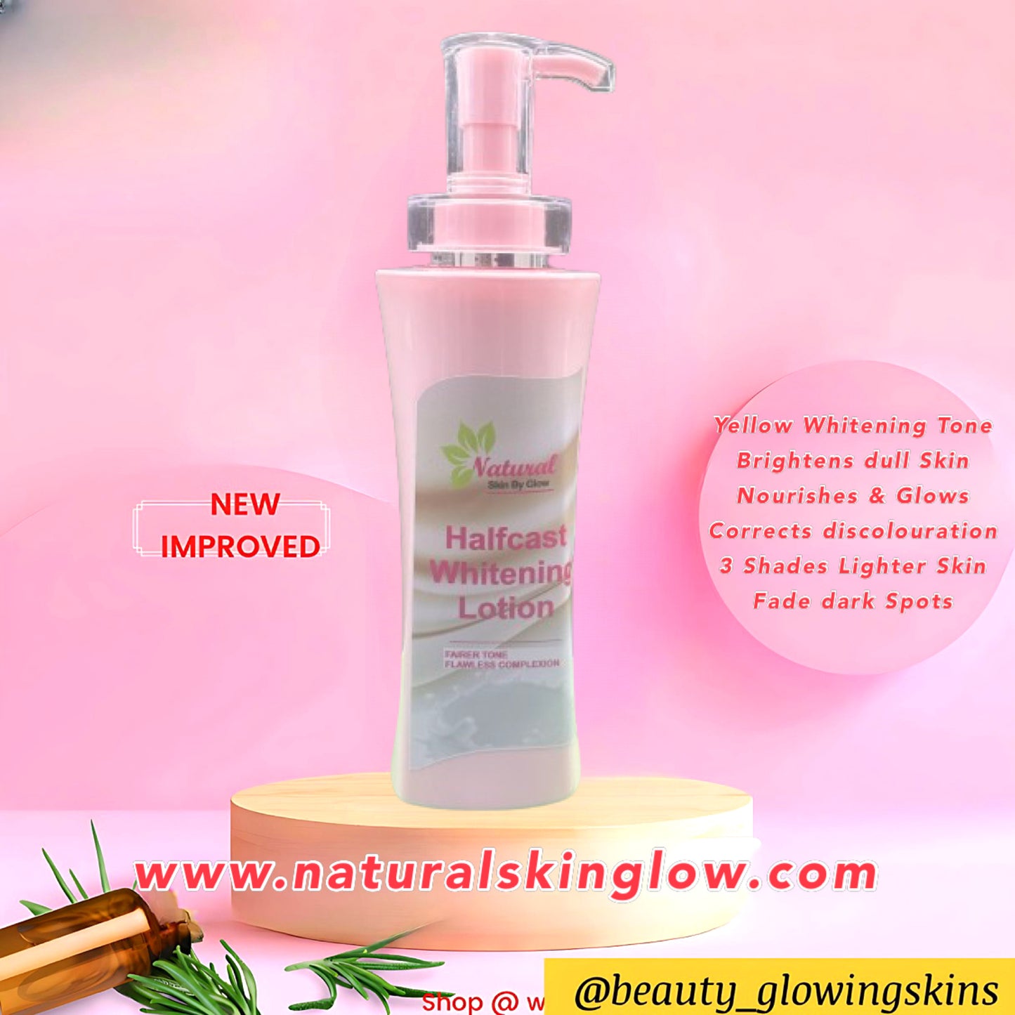 Halfcast Whitening Set - NaturalSkinGlow
