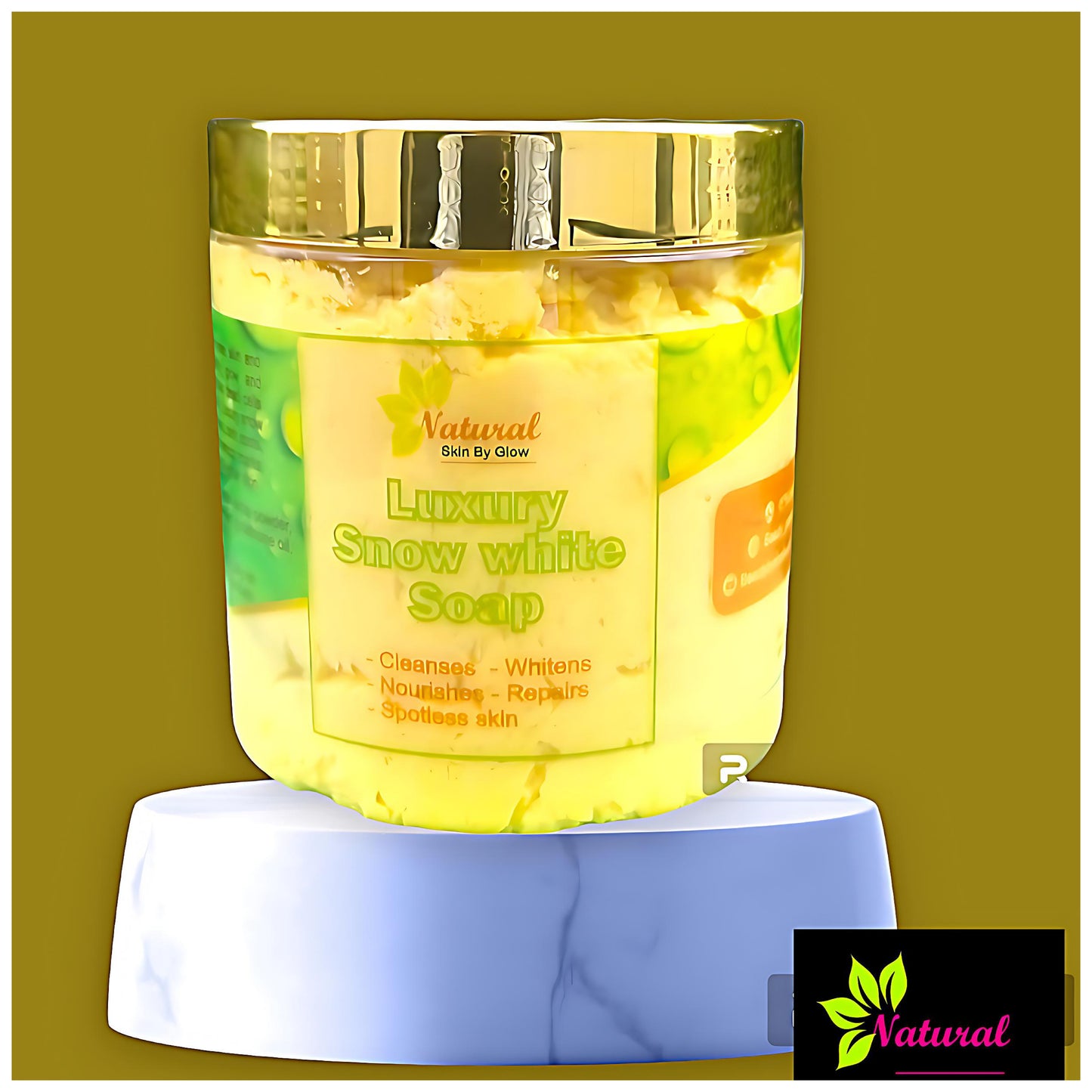 Snow White Soap - NaturalSkinGlow