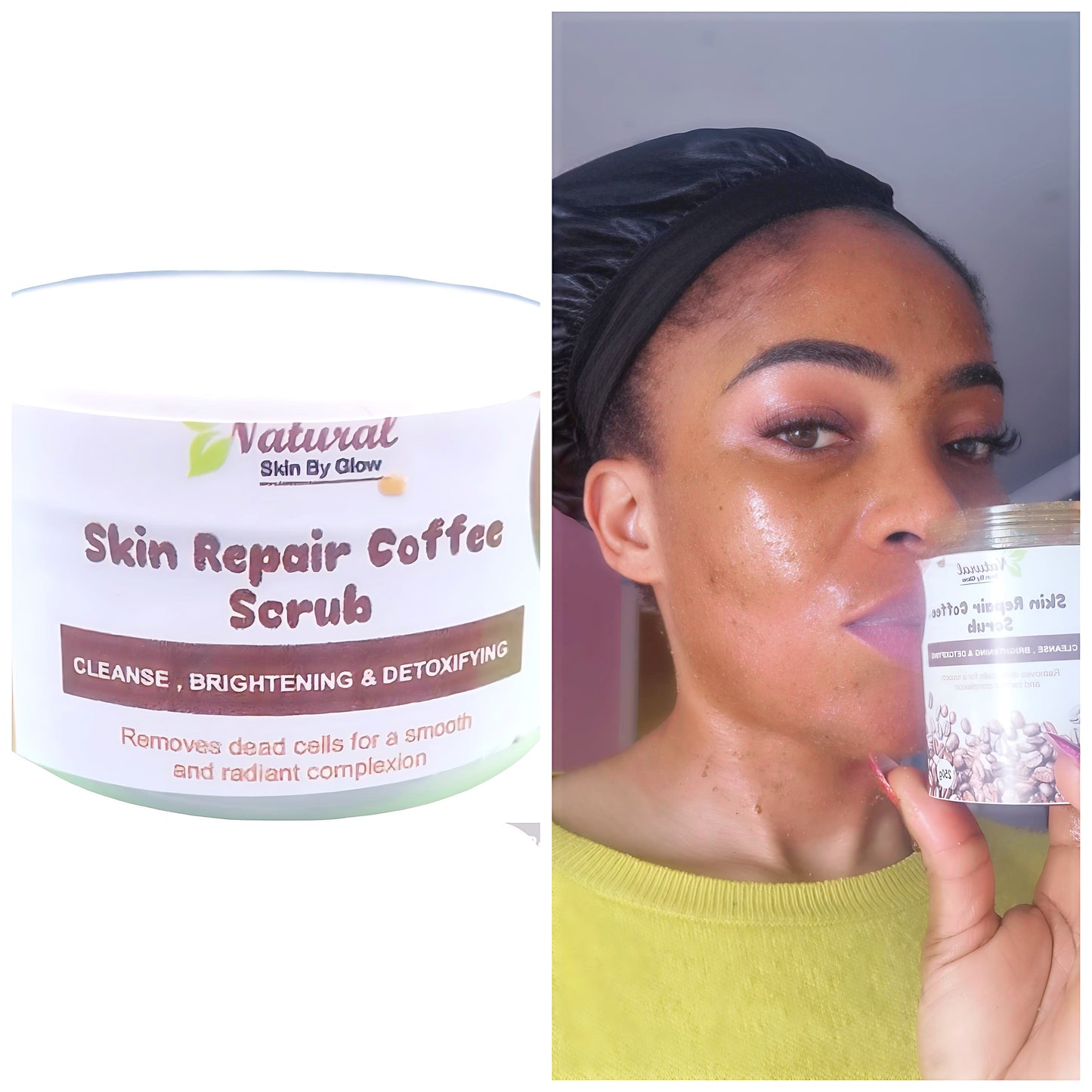Skin Repair Coffee Scrub - NaturalSkinGlow