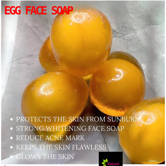 Egg Whitening Face Soap - NaturalSkinGlow