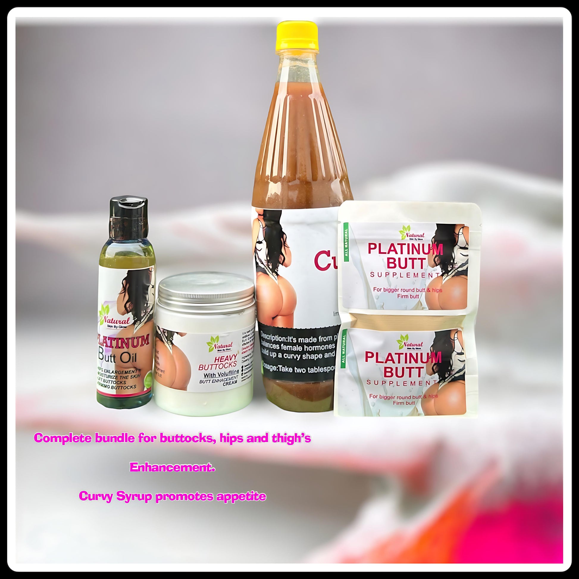 Buttocks & Hips Enhance Bundle - NaturalSkinGlow