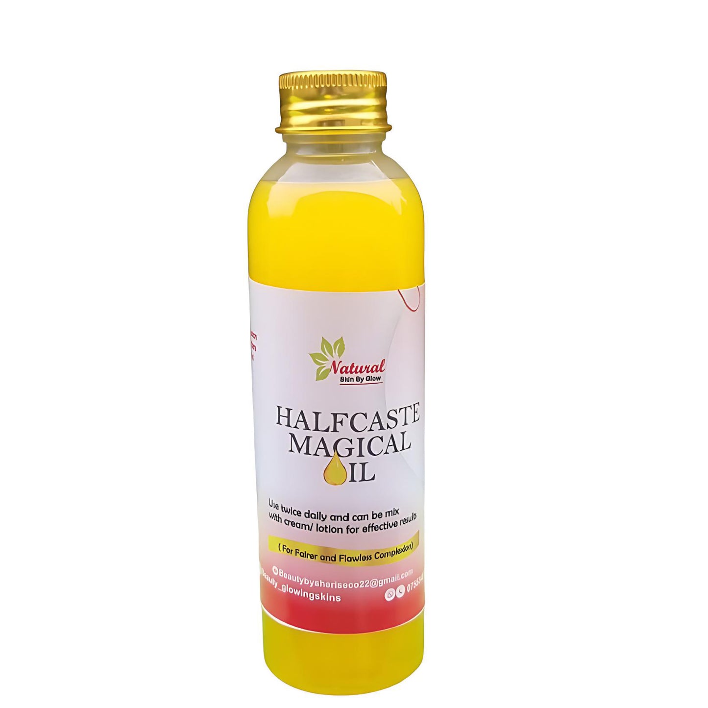 Half Cast Whitening Body Oil - NaturalSkinGlow