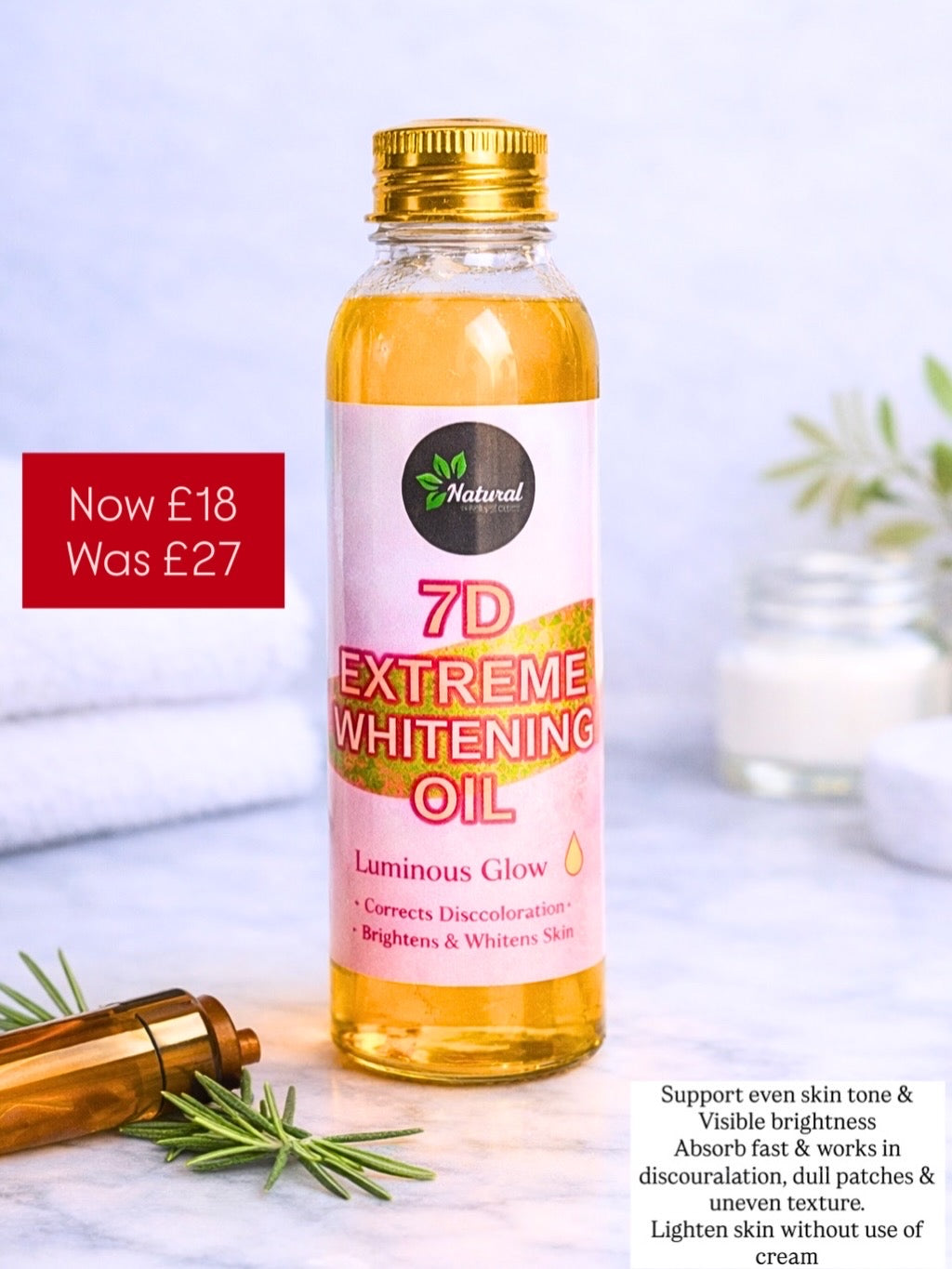 Molato Extreme White Body Oil