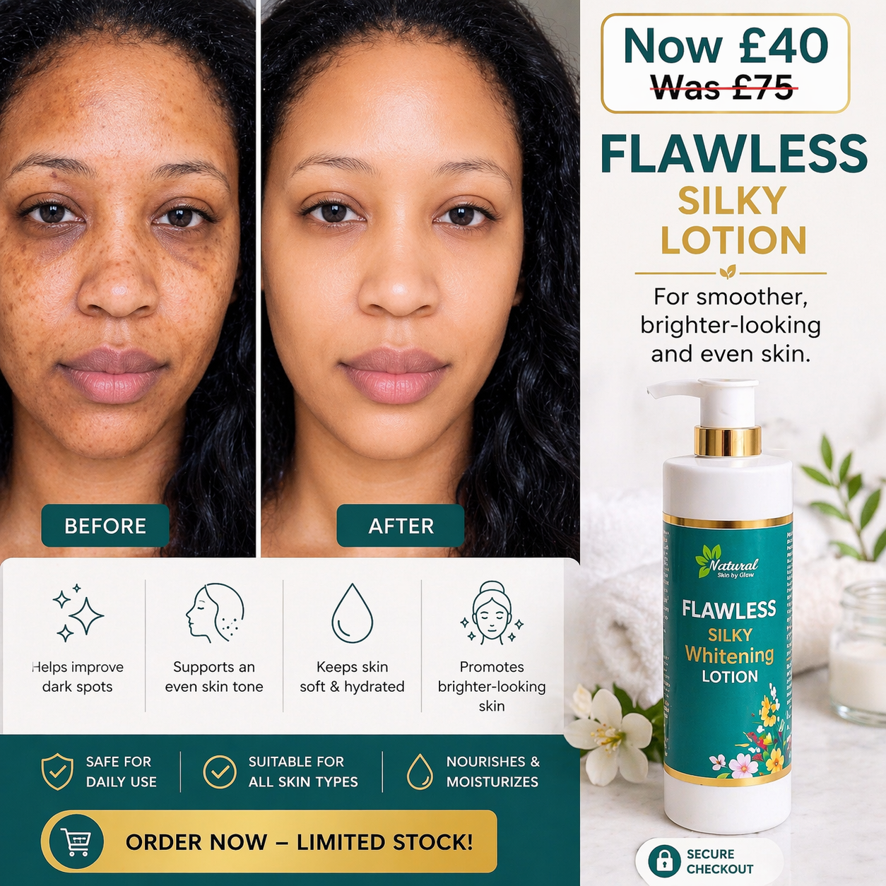 Flawless Skin Brightening Lotion